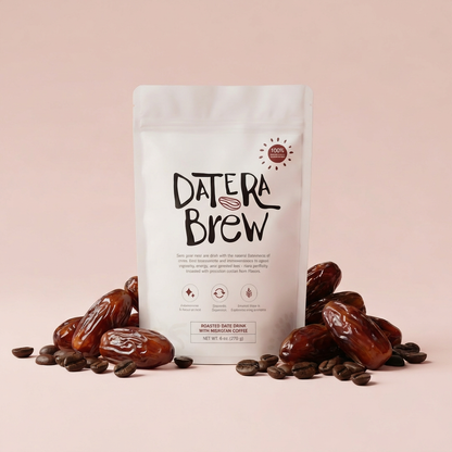 Superbebida de dátil mezclada con café premium